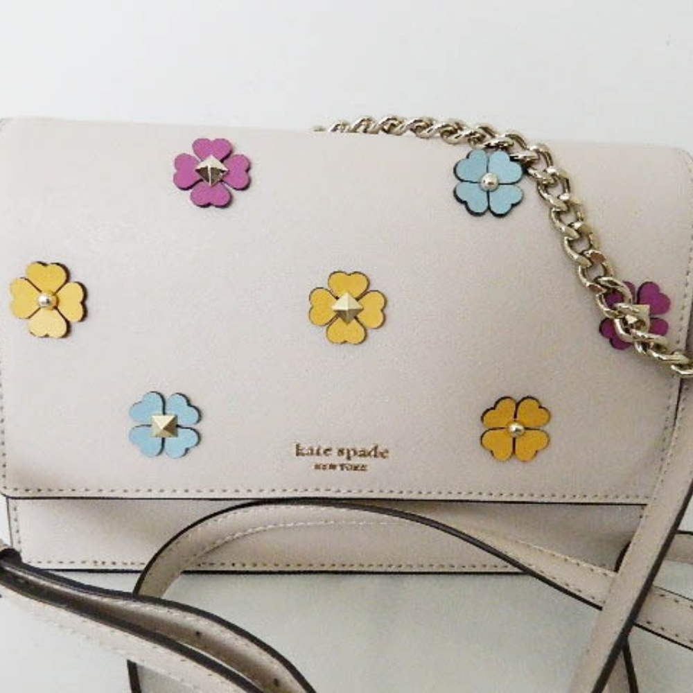 KATE SPADE Cameron Spade Flower Convertible Bag